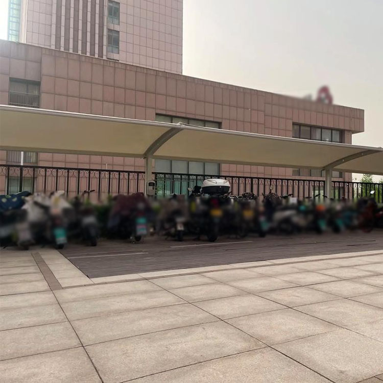 蠡县膜结构电动车棚